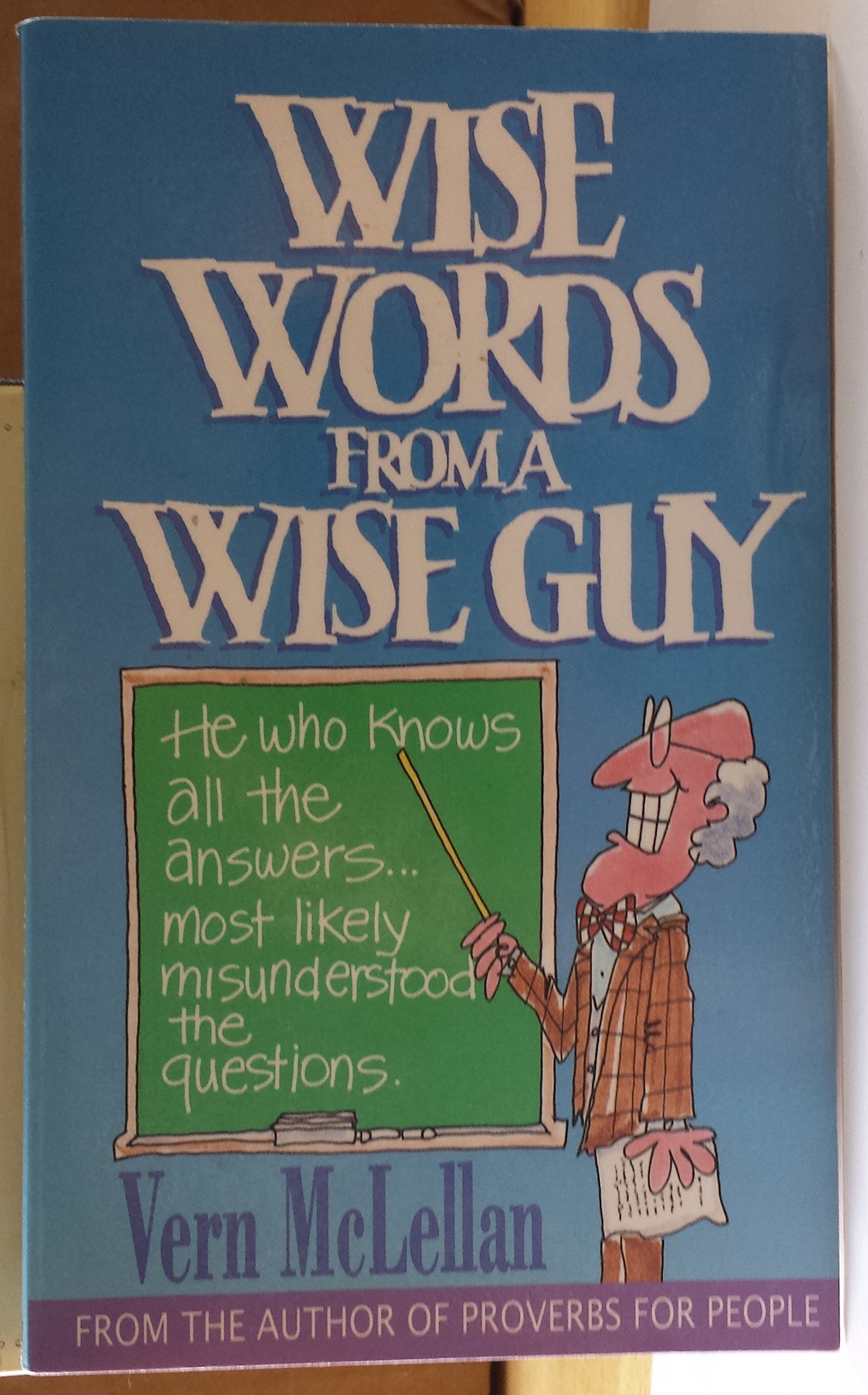 Cover of Wise Words From a Wise Guy